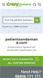 Mobile Screenshot of patientsondemand.com